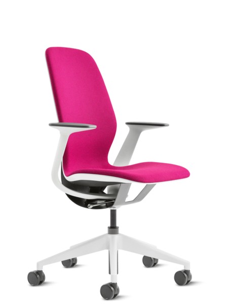 image d'une chaise silq de steelcase en rose