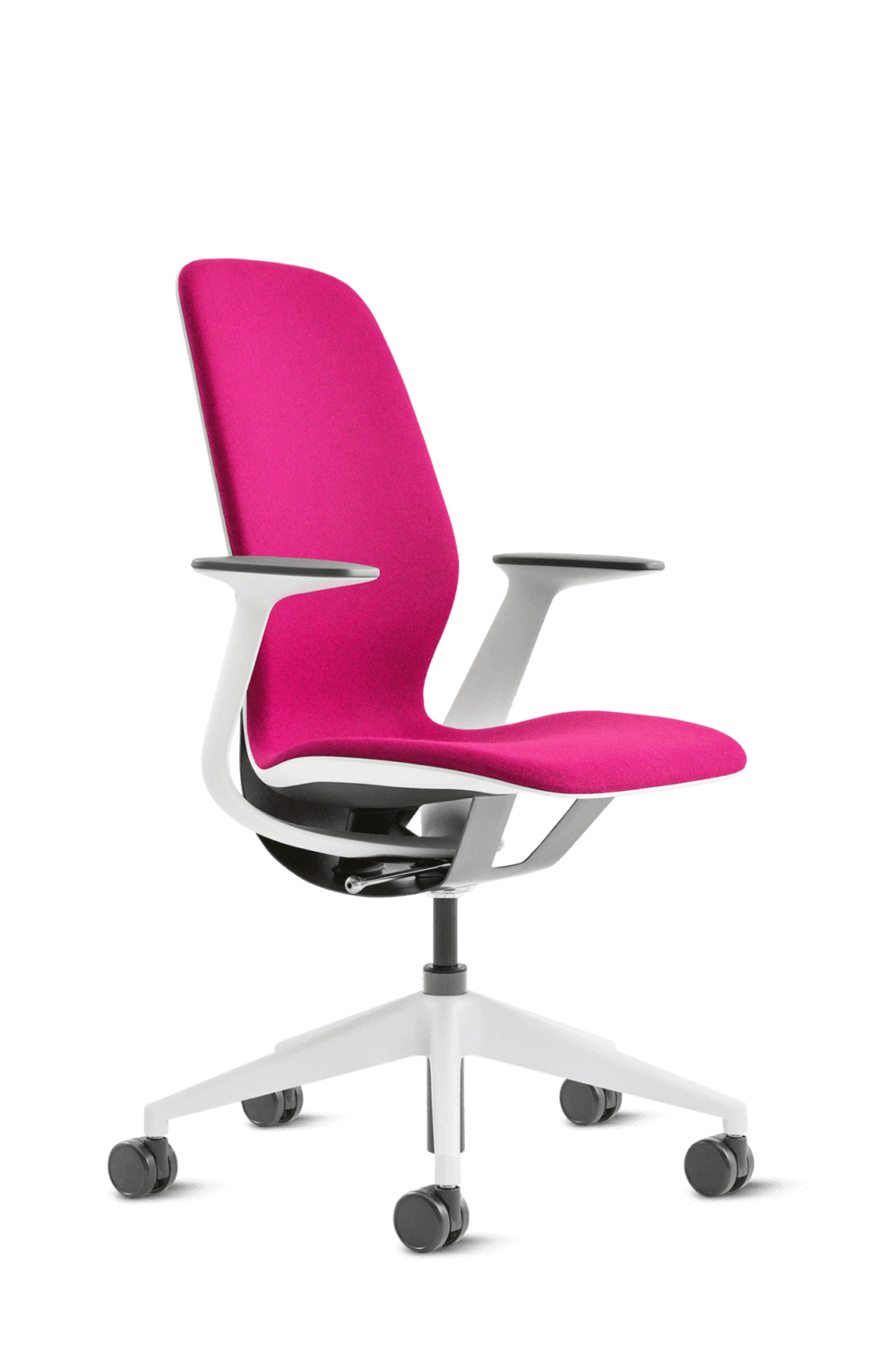 chaise silq de steelcase en rose